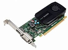 Видеокарта Nvidia Quadro K600 1Gb GDDR3 DP+DVI-i(3840x2160) PCI-e High-Profile