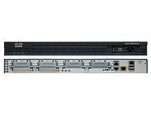 Маршрутизатор Cisco 2901 2xGE 512Mb RAM/512MB Flash4xEHWIC, 2xPVDM3,1xISM PSU AC