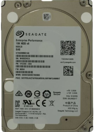 Жесткий диск 2.5" 900 Gb Seagate ST900MM0168 10Krpm 128MB SAS 12G 