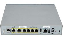 Маршрутизатор Cisco C867VAE-K9 1xGE +4FE LAN, 1xGE WAN +ADSL USB 