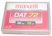 Картридж для стримера DAT72 MAXELL 36/72GB  (новый)