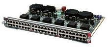 Модуль Cisco WS-X4548-GB-RJ45V 48x Gbit ETH PoE 802.3af для Catalyst 45xx series